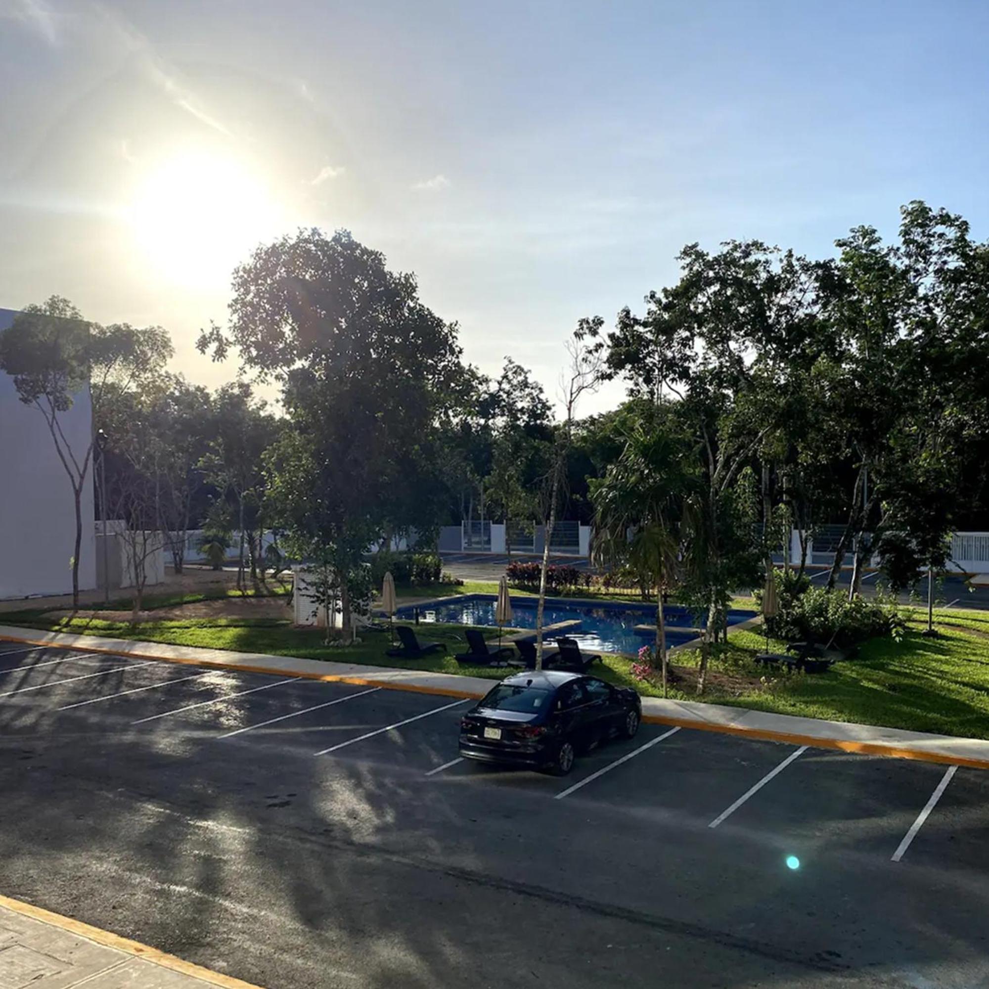 Bonito Departamento En Privada Con Alberca Leilighet Cancún Eksteriør bilde