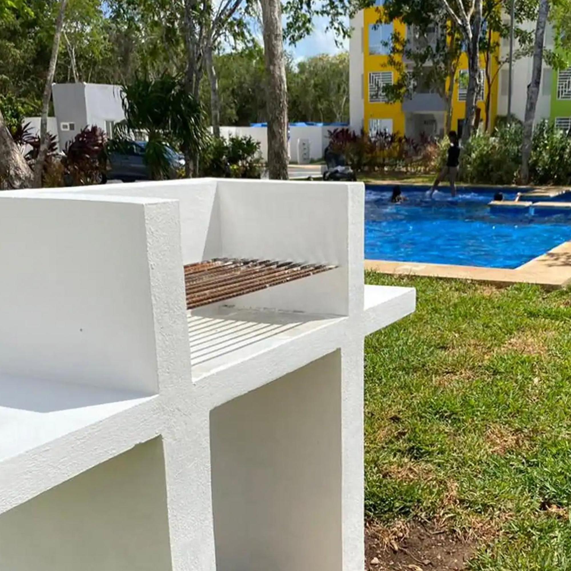 Bonito Departamento En Privada Con Alberca Leilighet Cancún Eksteriør bilde